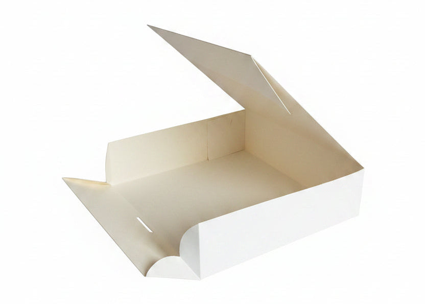 Lot de Boîtes de pâtisserie 25x25x8 cm
