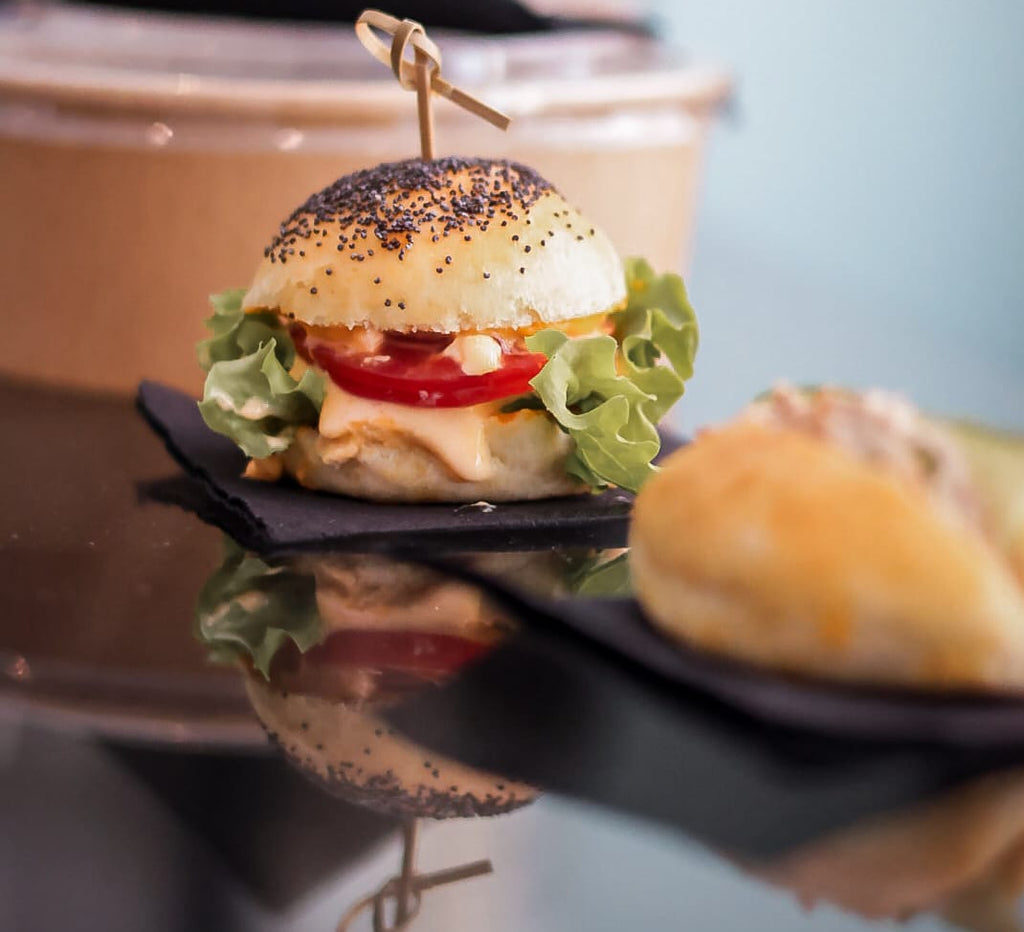Box 10 mini burgers